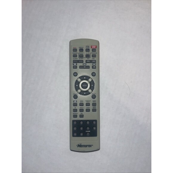 Memorex DVD Remote Control HS-M449PB-GY-320 TESTED WORKS MVD2037 MVD2022 - Picture 1 of 4